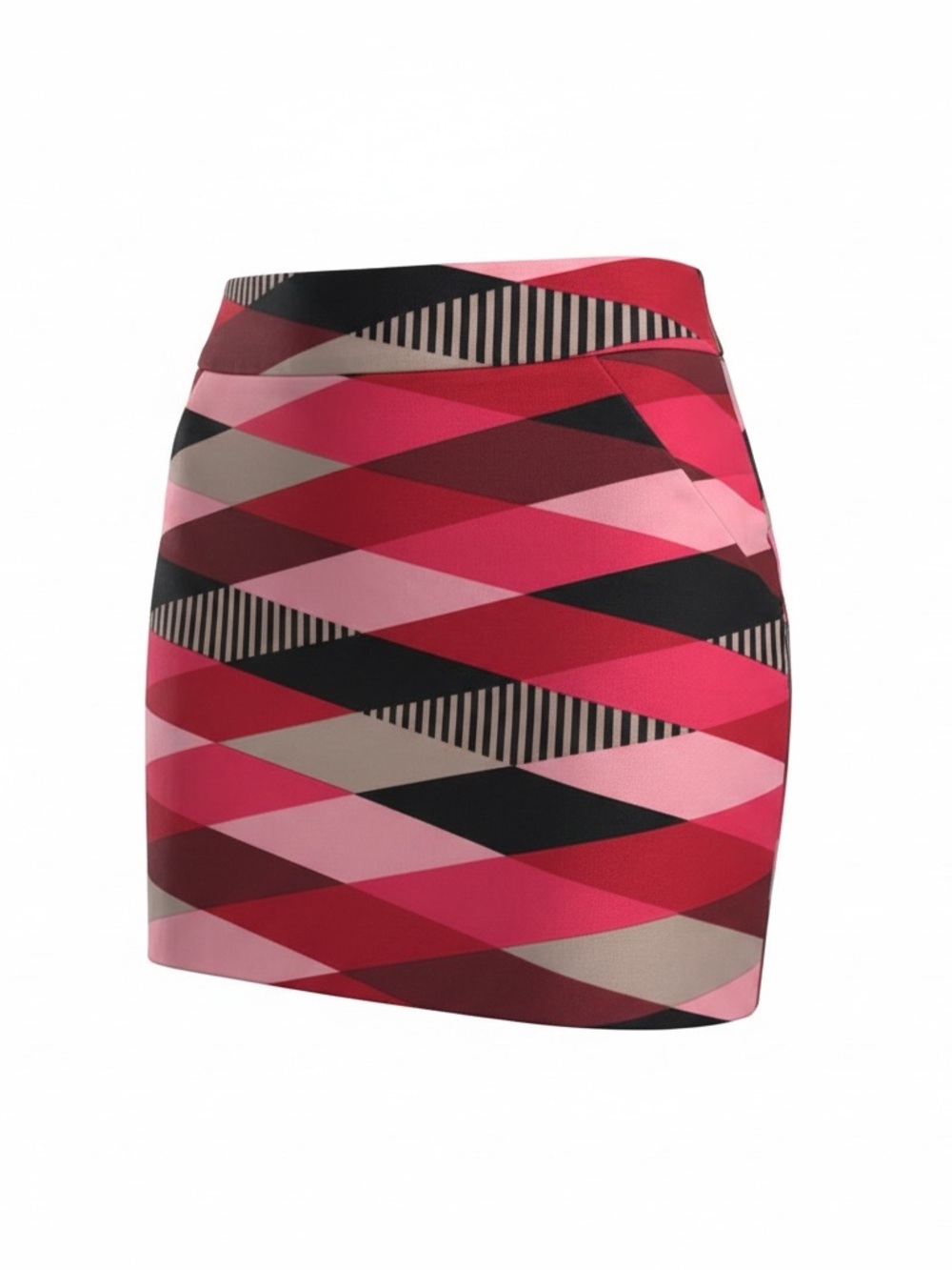 Loud Mouth Ladies Pink Geometric Golf  Skort